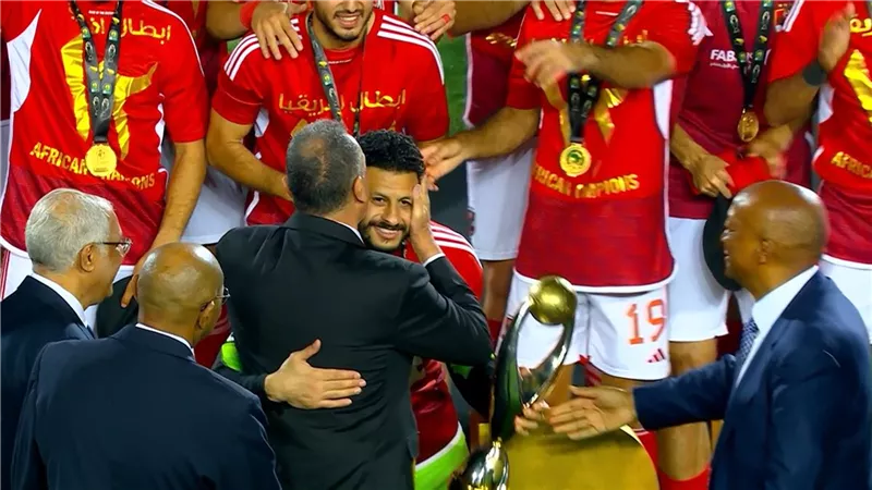 محمد الشناوى : سعيد بمستوي مصطفى شوبير وهذه رابع بطولة أرفعها