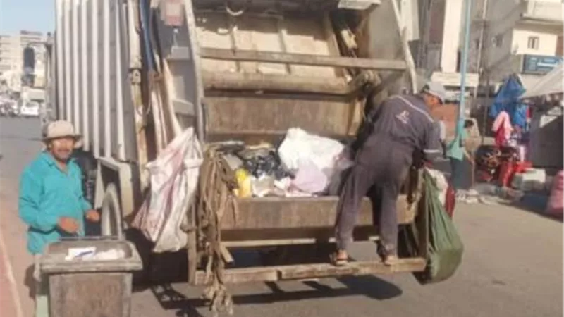 تكثيف حملات النظافة بمدن مطروح للحفاظ علي البيئة