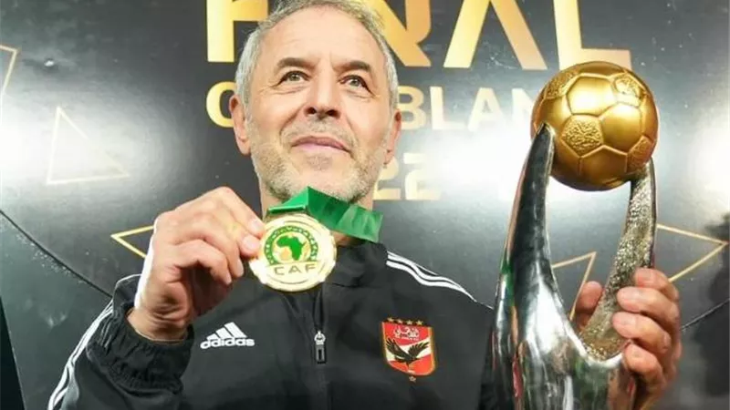 عقب تتويج الأهلي بدوري أبطال أفريقيا..كولر يطير الي سويسرا