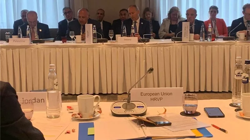 بيان الاجتماع الوزاري حول جهود تنفيذ حل الدولتين بما في ذلك الاعتراف بالدولة الفلسطينية