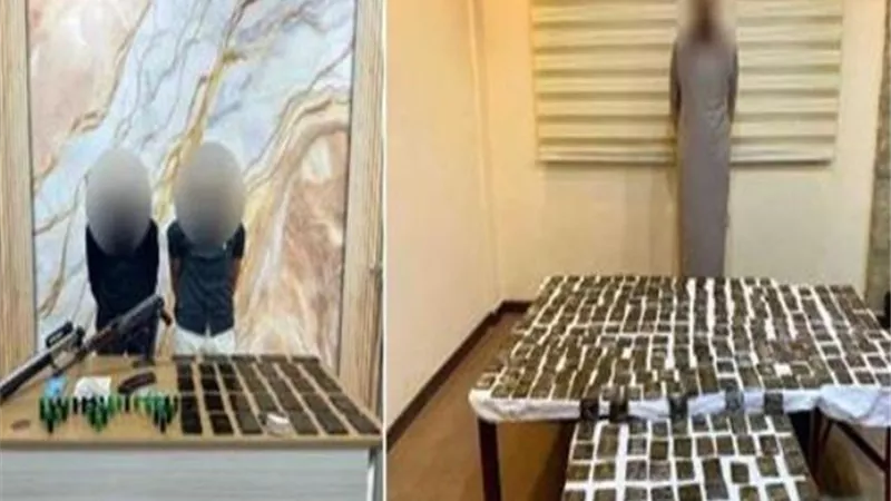 الأمن العام يضبط 44 كيلو مخدرات قيمتها 4 ملايين جنيه
