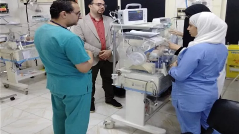 جولة مسائية لوكيل صحة القليوبية على المنشآت الصحية بشبين القناطر