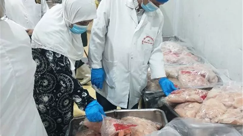 ضبط دواجن ومواد غذائية منتهية الصلاحية بالشرقية