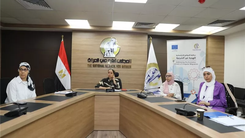 قومي المرأة يناقش التحديات التي تواجه النساء عند انشاء مشروعات خاصة بهن
