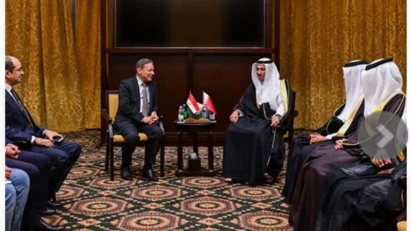 وزير الإعلام البحريني يستقبل كرم جبر والوفد الإعلامي المرافق له