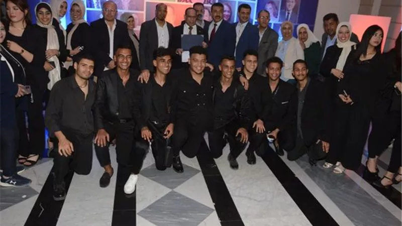 جامعة القناة تحصد 6 جوائز بمهرجان «إبداع»12
