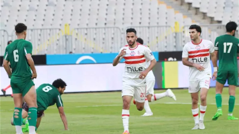 الزمالك يهزم الاتحاد السكندرى بهدفى ناصر ماهر والجزيرى فى الدورى