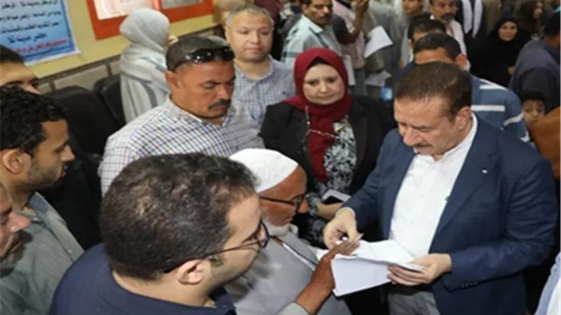 محافظ المنوفية يتفقد المشروعات التنموية بمركزي تلا و الشهداء