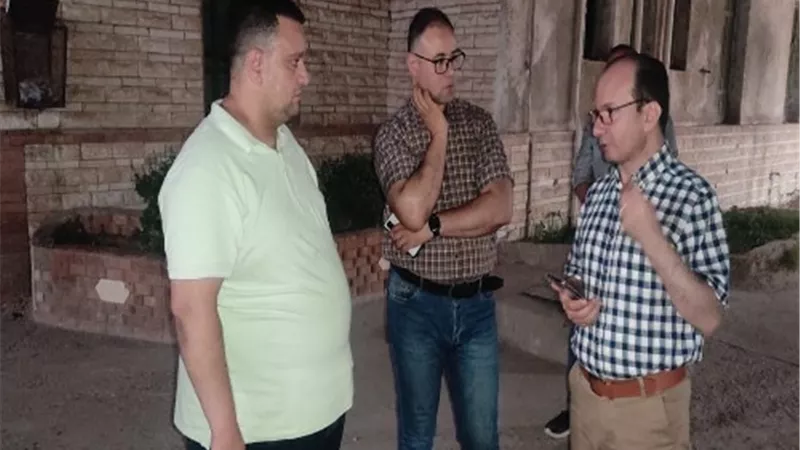 الجزار يتابع إجراءات الإنتهاء من مبني الرعايات والكلى الصناعي بمستشفى حميات بنها