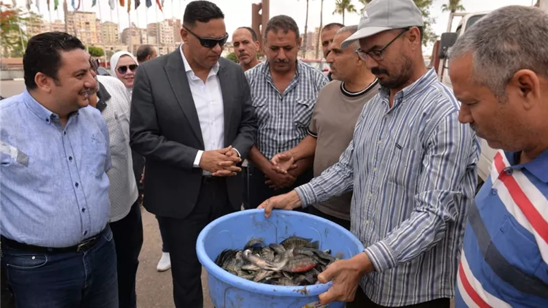 استلام مليون و250 الف زريعة من أسماك البلطي بالدقهلية