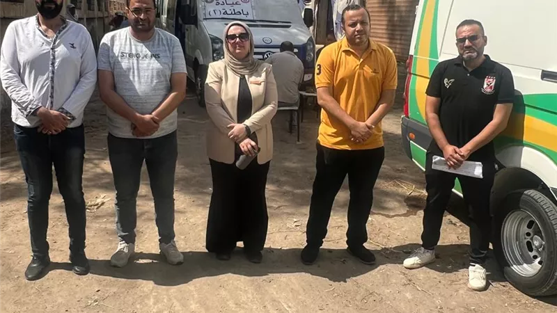 الكشف على 1622 فى قافلة علاجية بقرية 30 بصار ببلقاس