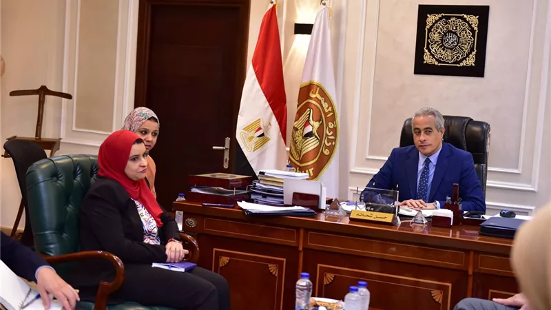 وزير العمل يبحث آليات التعاون مع هولندا بمجالات التدريب وتنقل الأيدي العاملة