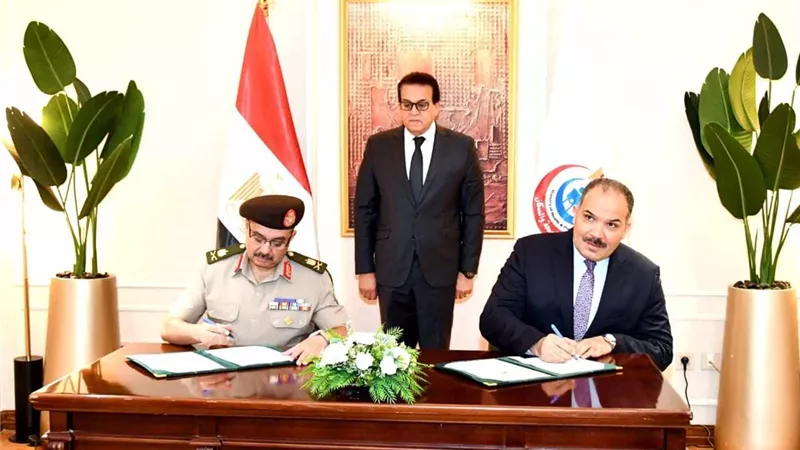 إدارة نظم المعلومات للقوات المسلحة توقع بروتوكول تعاون مع وزارة الصحة