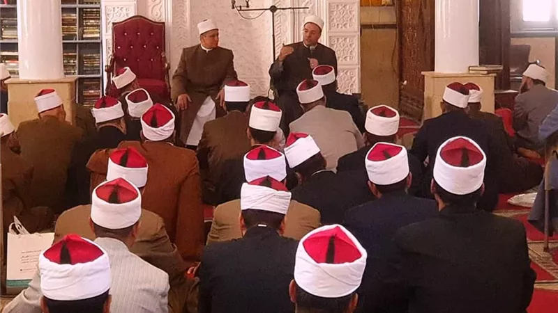 وكيل وزارة الاوقاف ببني سويف يلتقى أئمة ببا والفشن