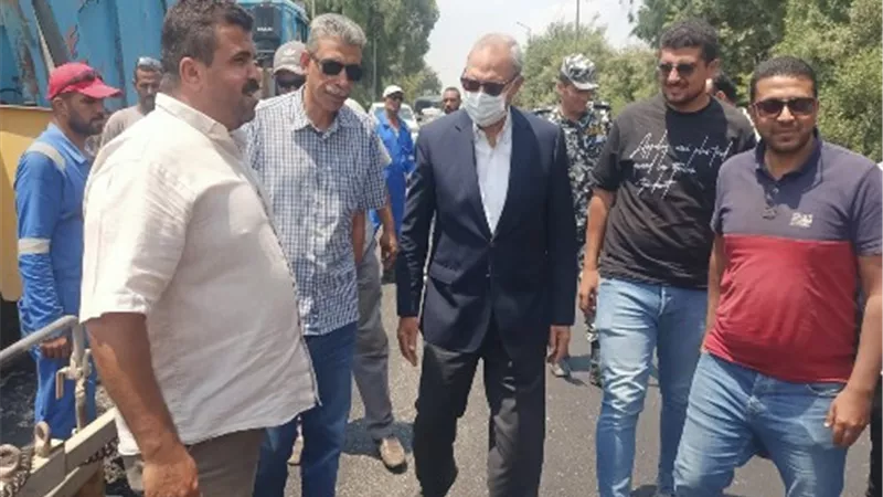 محافظ القليوبية يتفقد مشروعات مبادرة حياة كريمة بشبين القناطر