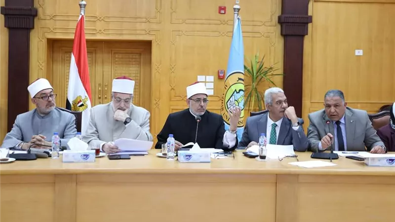 مجلس جامعة الأزهر يدين المجازر الصهيونية ضد الفلسطينيين