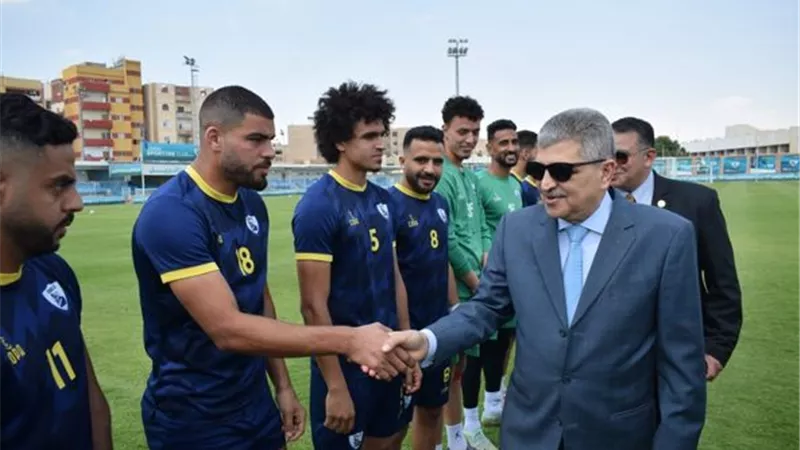 الفريق ربيع يدعم نادي القناة قبل مواجهة الاسماعيلي بالكأس