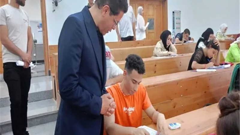 رئيس جامعة بنها: توفير أجواء مناسبة وآمنة للطلاب لأداء الامتحانات