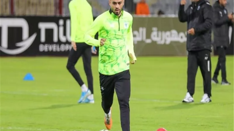صلاح محسن يقود هجوم المصرى أمام جمهورية شبين فى الكأس