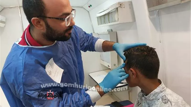 علاج ١٠٦٨ مواطنا بالمجان في قافلة طبية بدمياط