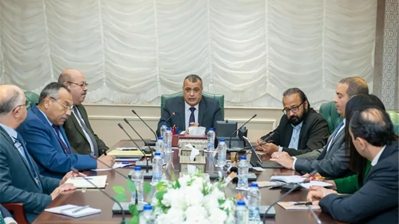 وزير الدولة للإنتاج الحربي يبحث التعاون مع مجموعة 
