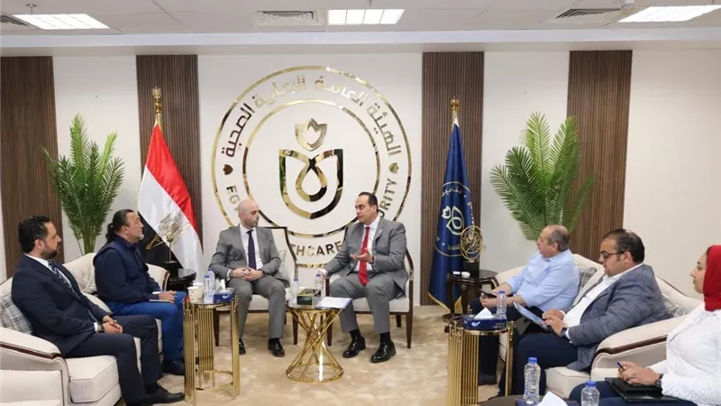 رئيس هيئة الرعاية الصحية يلتقى رئيس بعثة المنظمة الدولية للهجرة