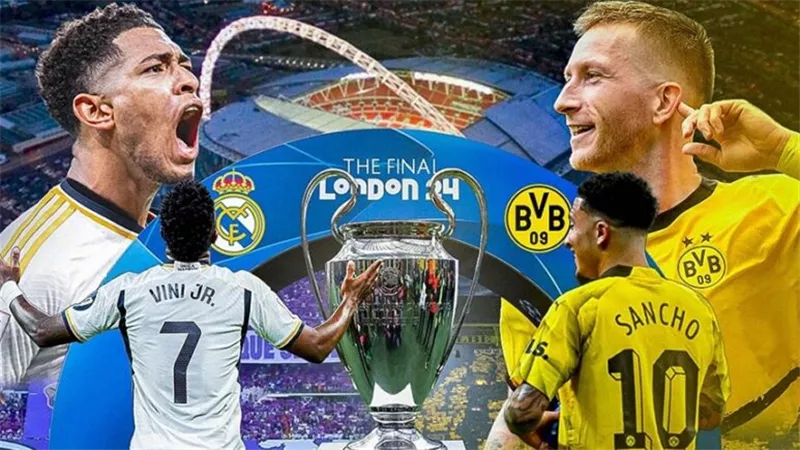 ما القنوات الناقلة لمباراة ريال مدريد وبوروسيا دورتموند في نهائي دوري أبطال أوروبا 2023-2024