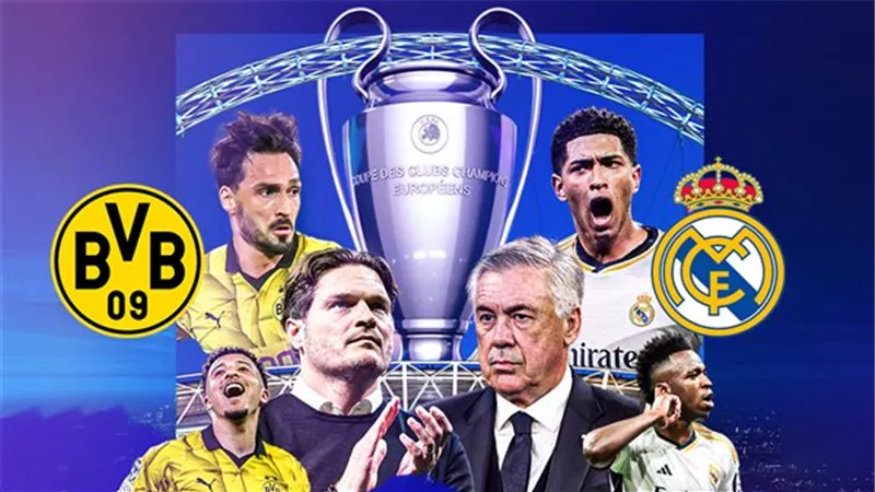 youtube بث مباشر مباراة ريال مدريد وبورسيا دورتموند في نهائي دوري أبطال أوروبا 2023-2024