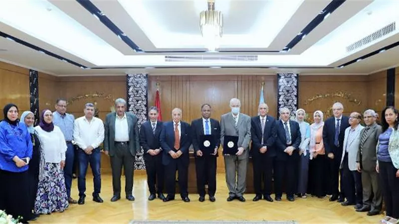 الجامعة المصرية الروسية تُفعل بروتوكول المركز القومى للبحوث فيديو