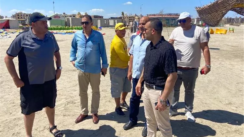 جهاز دمياط الجديدة يطمئن على أهم خدمة تحافظ على حياة المصيفين صور