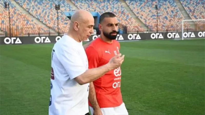 كواليس جلسة العميد مع محمد صلاح بعد إنضمامه لمعسكر منتخب مصر