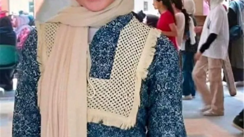 ميرام الاولى على البحيرة فى الاعدادية العامة