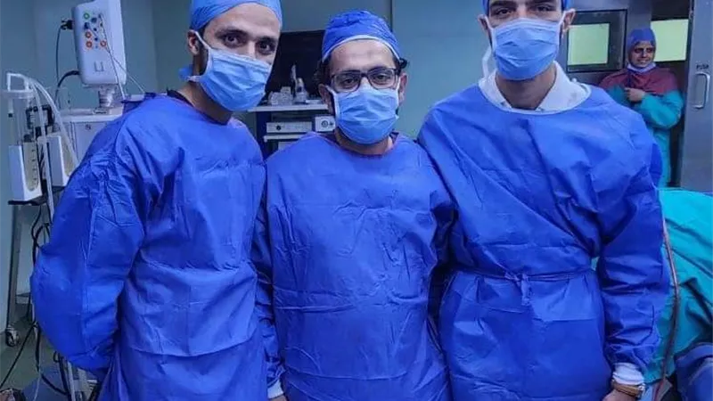 إجراء اول عملية جراحة وجه و فكين بمستشفى المنيا للتأمين الصحي