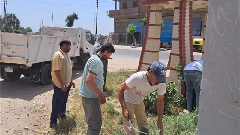 محافظ كفرالشيخ: رفع 1005 طن قمامة وتطهير شبكات الصرف الصحي