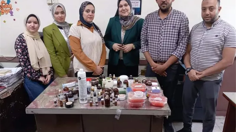 ضبط صيدلانية تنتحل صفة طبيبة جلدية بسوهاج