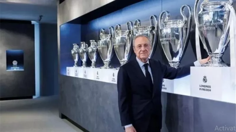 شاهد بالفيديو.. كأس دورى أبطال أوروبا الـ 15 فى متحف ريال مدريد