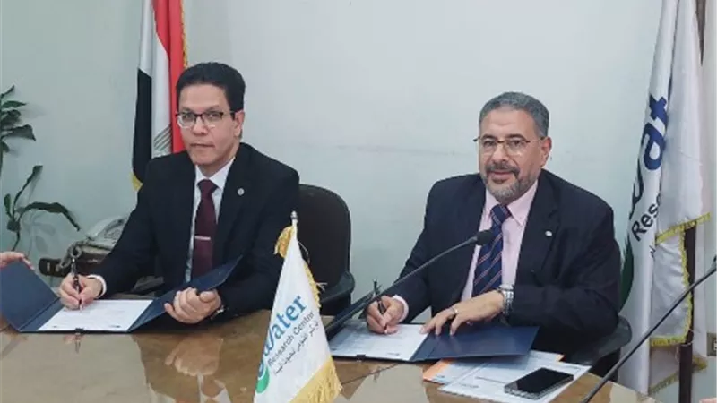 رئيس جامعة بنها يوقع بروتوكول تعاون مع المركز القومي لبحوث المياه