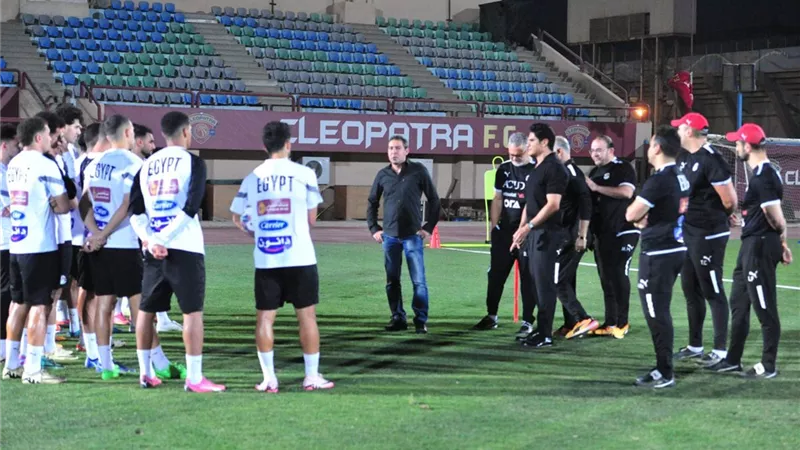 المنتخب الأولمبى يواصل استعداداته لمواجهة كوت ديفوار الأولى وديا