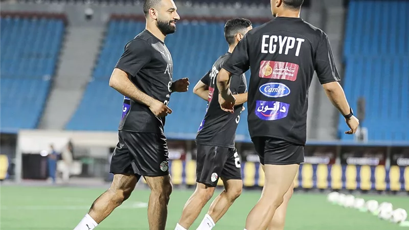 منتخب مصر يختتم استعداداته لمواجهة بوركينا فاسو بتصفيات كأس العالم
