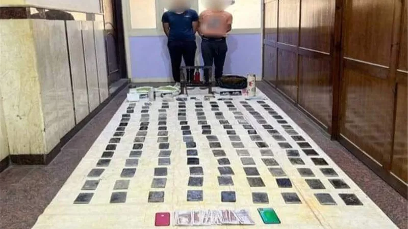ضبط مجرمين بـ 52 كيلو حشيش بقيمة 4,2 مليون جنيه في الإسكندرية
