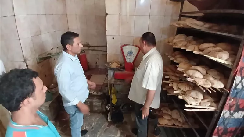 تحرير 106 محاضر خلال حملات تموينية بمراكز المنيا