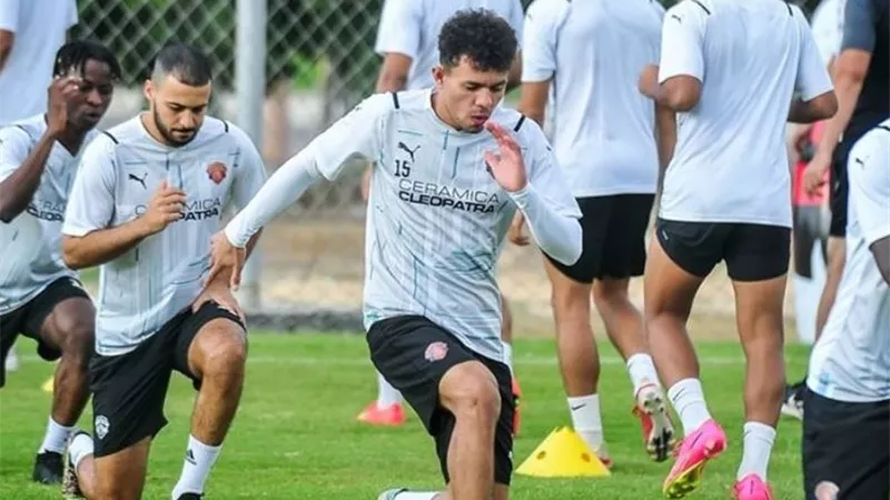 سيراميكا يتدرب على فترتين استعدادا لمواجهة الزمالك