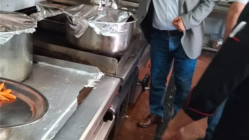 حملة تفتيش علي المعسكرات و النوادى بنطاق مدينة مرسى مطروح
