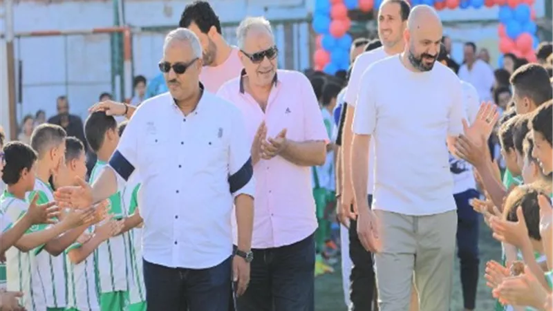 الصبروط يشهد افتتاح أكاديمية كرة القدم بمركز شباب جمجمرة