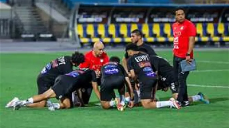 منتخب مصر يختتم تدريباته استعدادا لمواجهة بوركينا فاسو