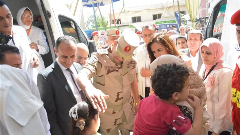 غدا اخر يوم لقافلة حملة بلدك معاك فى قرية بلقطر ابو حمص