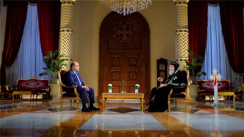 البابا تواضروس الثانى: أدركنا أن محمد مرسي مغيب بعد لقائنا معه