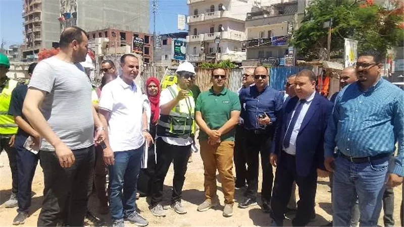 مساعد وزير الصحة يتابع بناء مستشفى حوش عيسى الجديدة