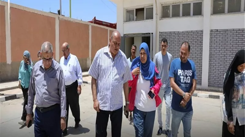 محافظ المنيا يتابع نسب تنفيذ مشروعات الصرف الصحي بسمالوط
