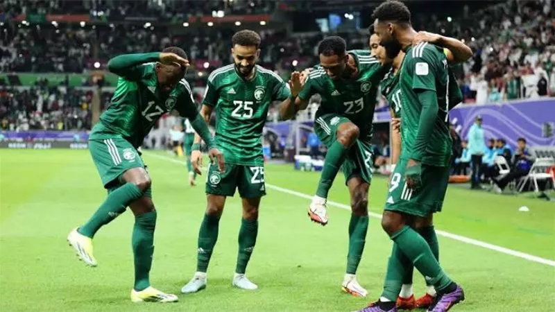 السعودية تتقدم على باكستان بثنائية فى الشوط أول.. فيديو